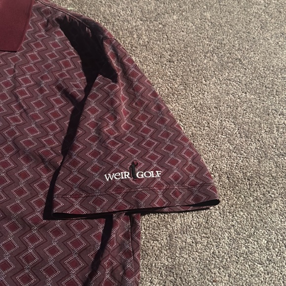 🌷3/20🌷 Weir Golf Large Polo Shirt - Picture 3 of 6
